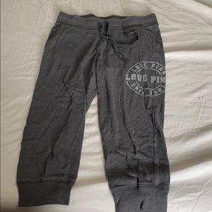 LOVE PINK Grey Lounge Pants!